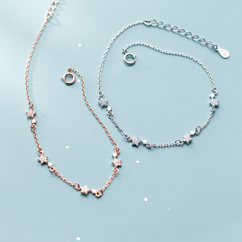 Bracelete Estrelinha com Zircônia