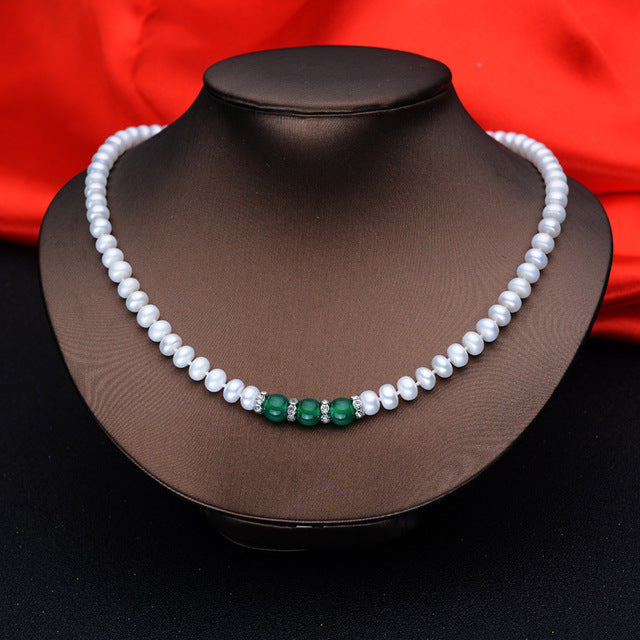 Conjunto Agate Pearl