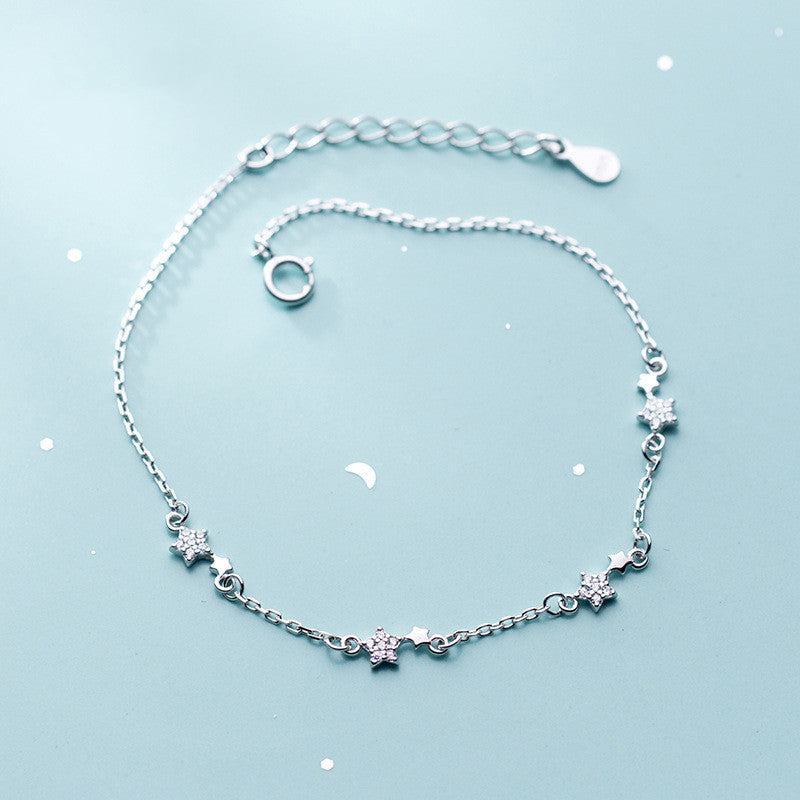 Bracelete Estrelinha com Zircônia